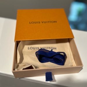 Authentic Louis Vuitton gift box with dust bag and ribbon